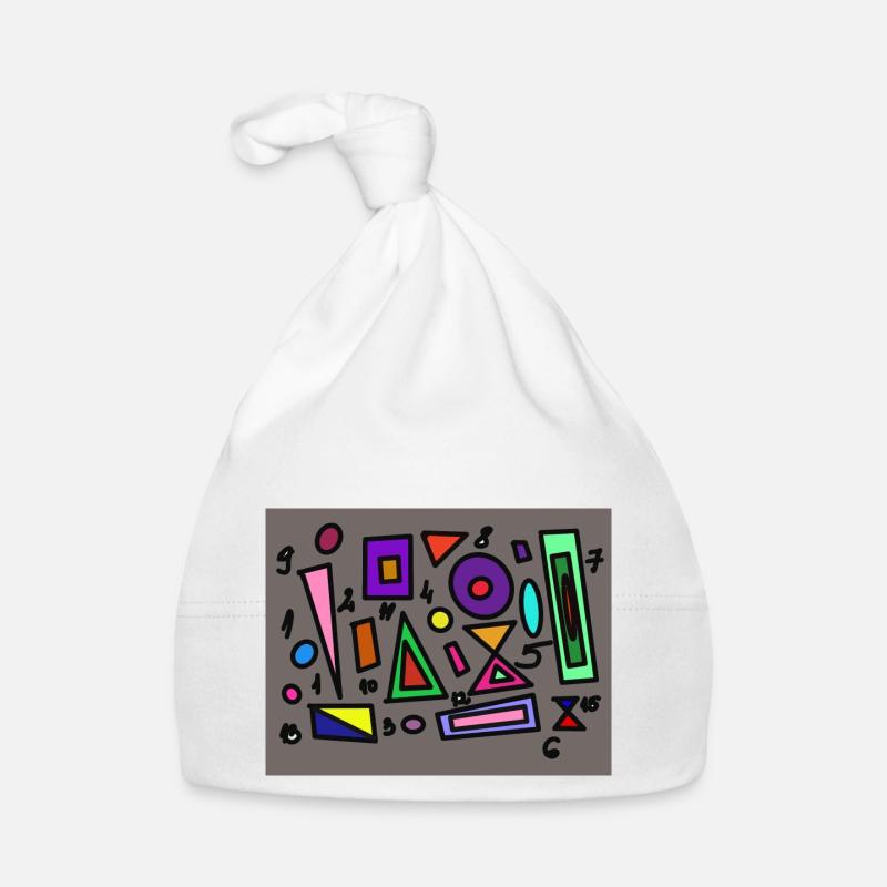 Geometry Organic Baby Cap