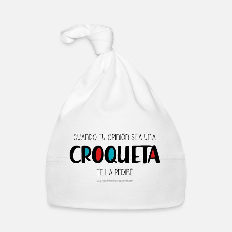 Krokette Baby Bio-Mütze