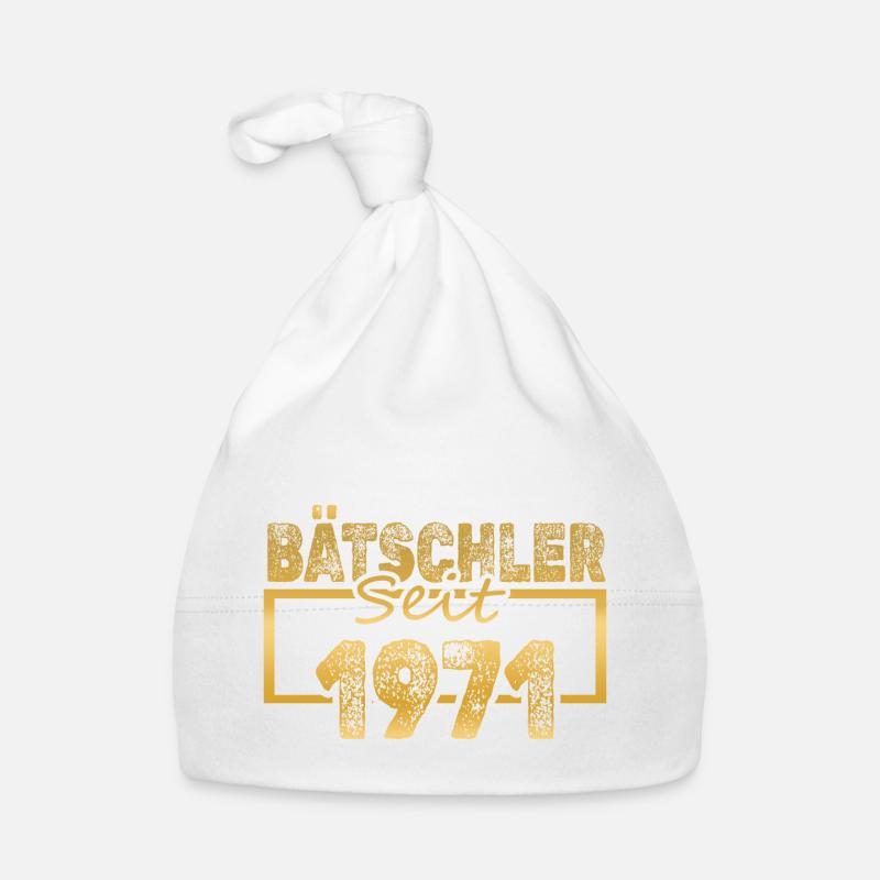 Single 1971 Organic Baby Cap