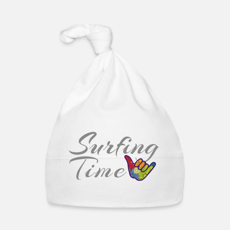 Surf, Surfing, Time Organic Baby Cap