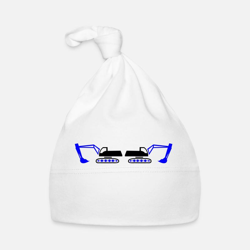 bagger 2 Baby Bio-Mütze