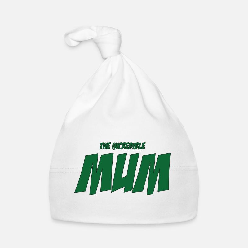 Die unglaubliche Mutter / Muttertag Baby Bio-Mütze
