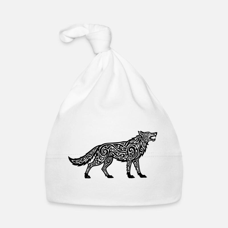 Loup du Caucase Bonnet bio Bébé