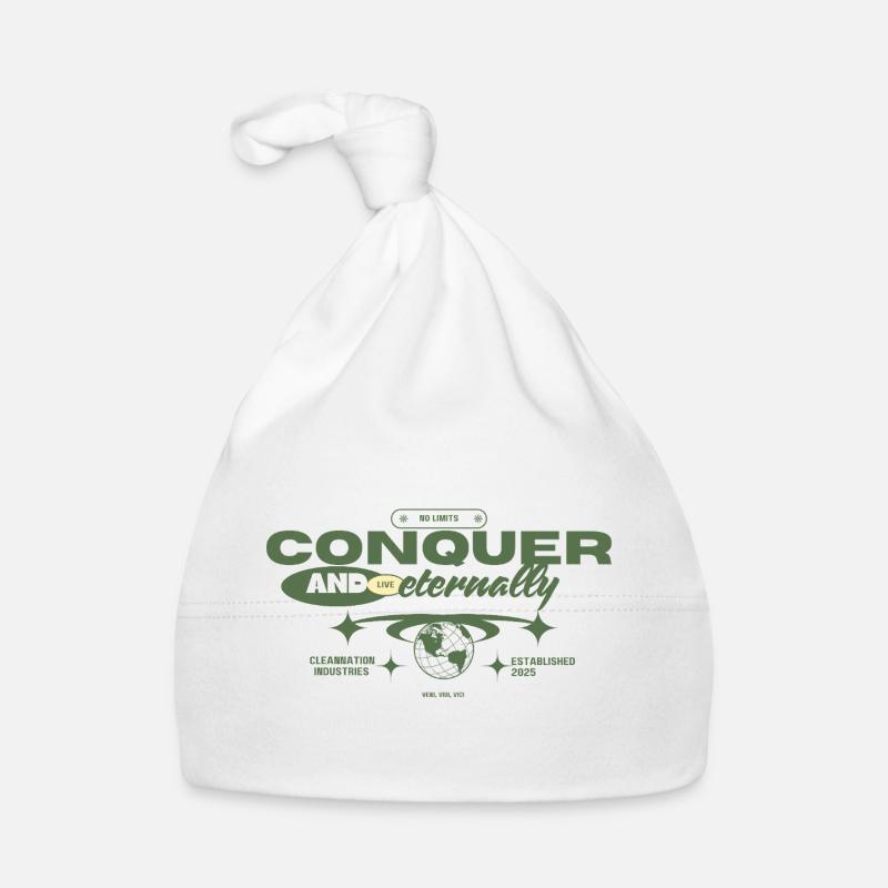 Conquer Organic Baby Cap