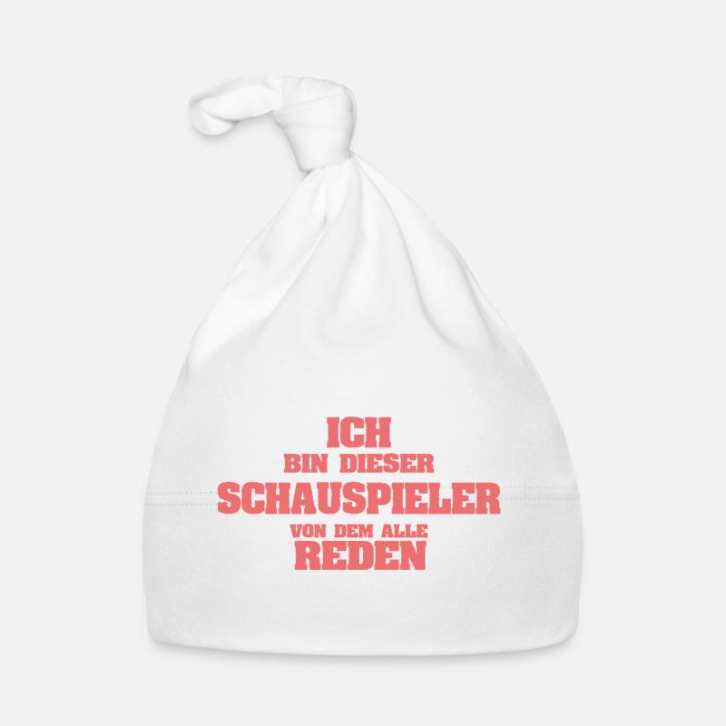 Beruf Schauspieler Baby Bio-Mütze