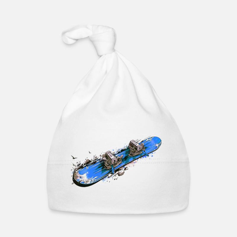 snowboard Organic Baby Cap