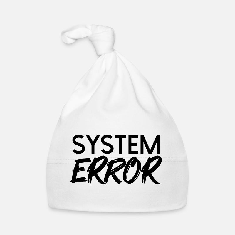 System failure Organic Baby Cap