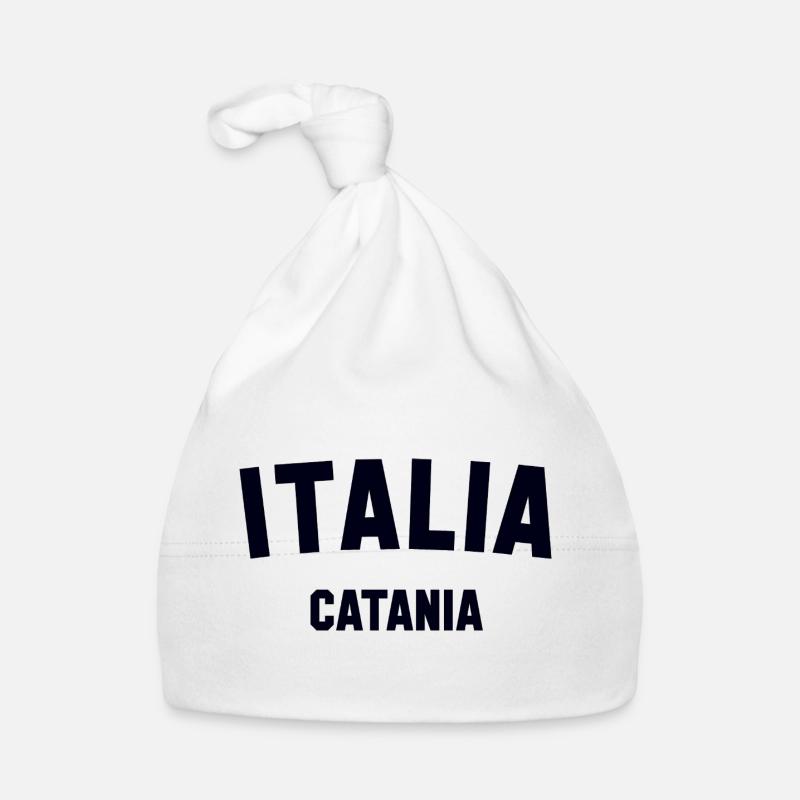 Catania Italy Baby Bio-Mütze