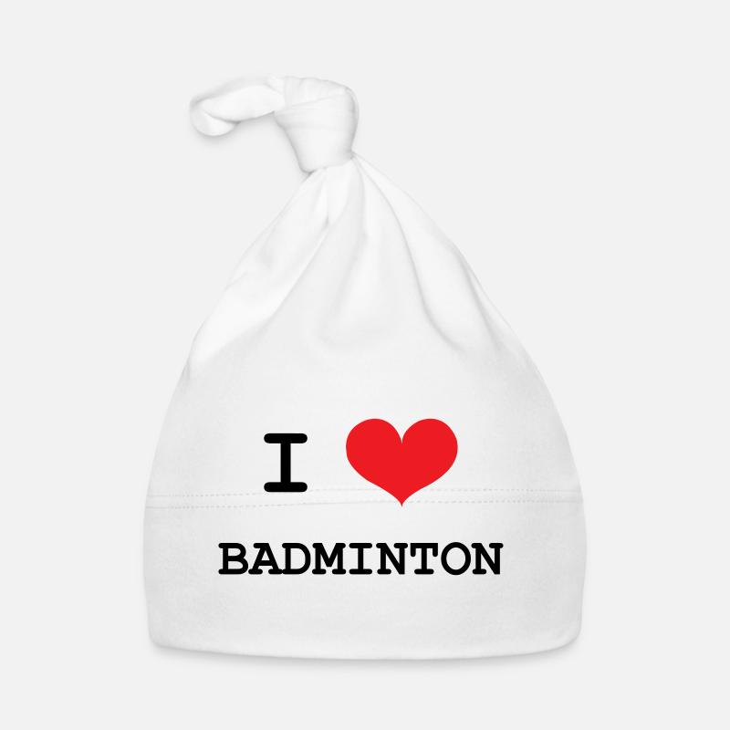 Badminton - Sport - Racket Organic Baby Cap
