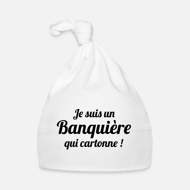 Ich bin ein erfolgreicher Banker Baby Bio-Mütze