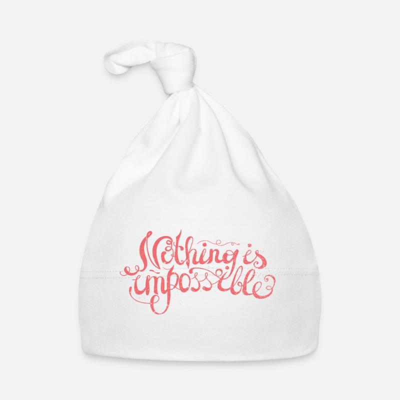 Rien n’est impossible Bonnet bio Bébé