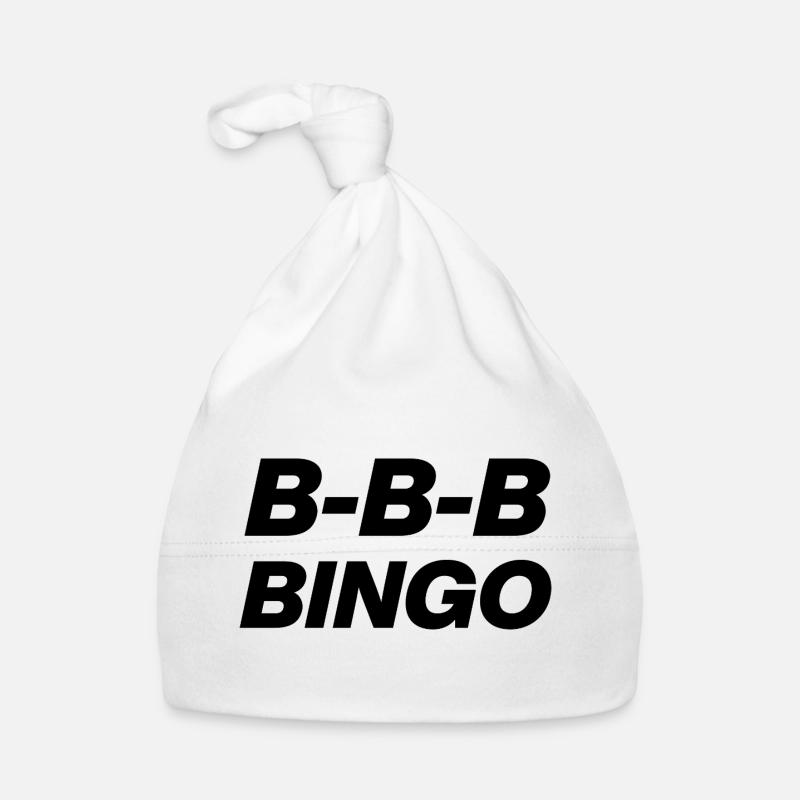 B-B-B-BINGO TREND, VIRAL FUN, MEME SCHOOL CHAIR 🪑 Organic Baby Cap