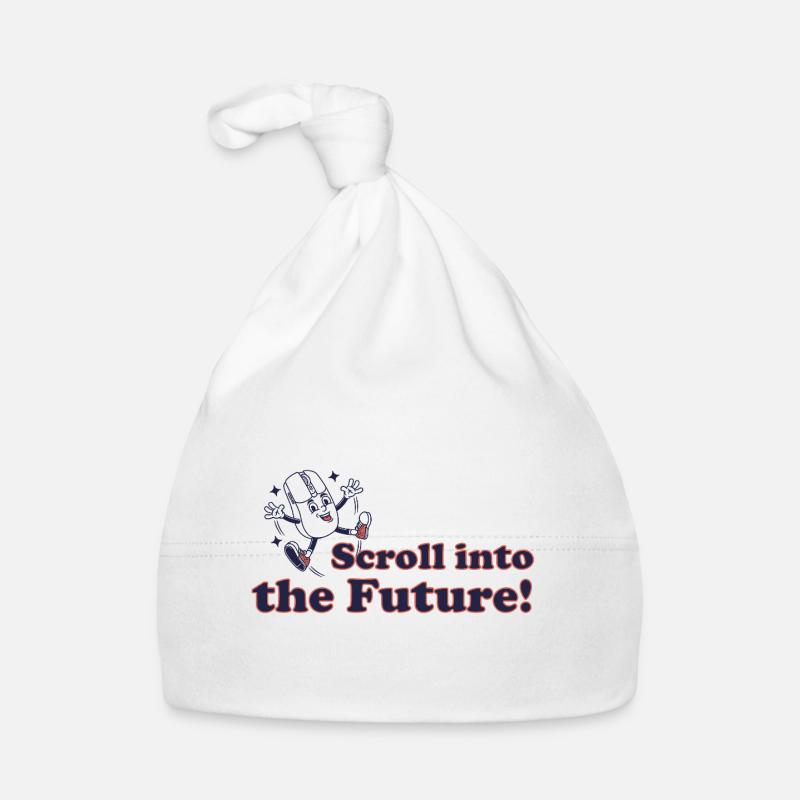 Scroll into the future! Organic Baby Cap