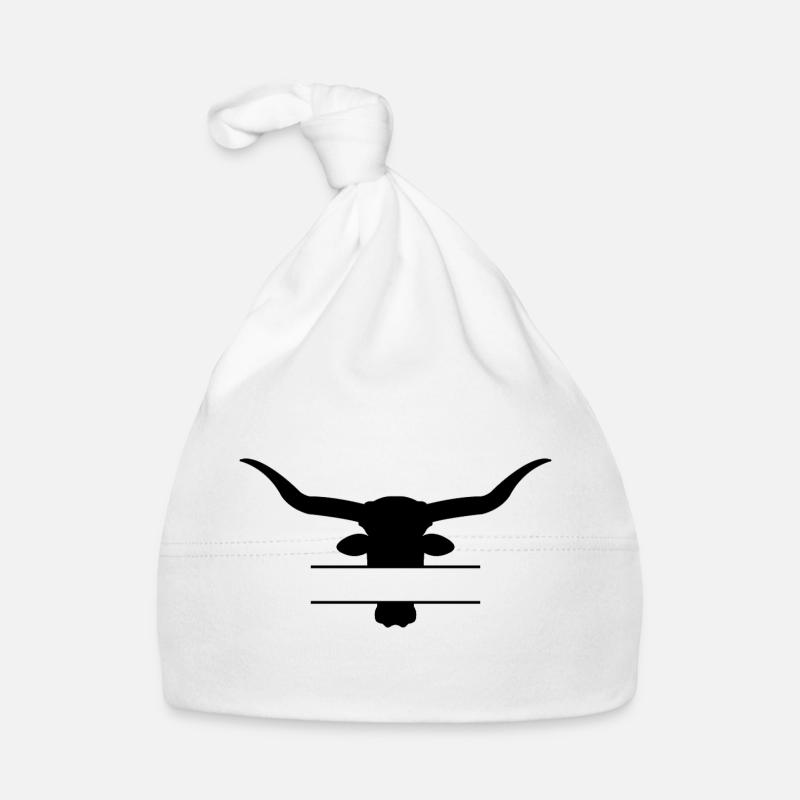 Longhorn split frame Organic Baby Cap