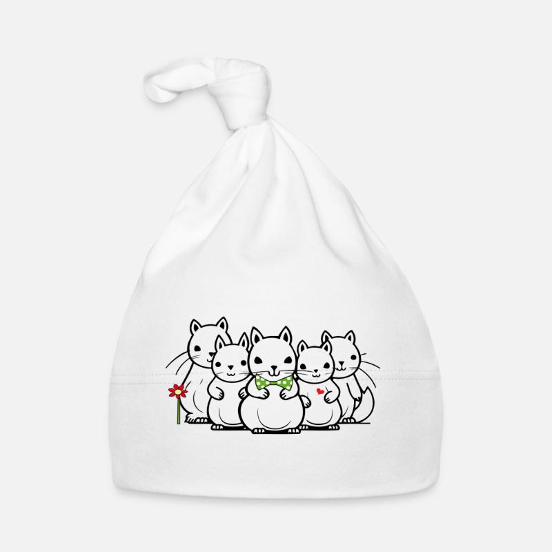 Petits hamsters Bonnet bio Bébé