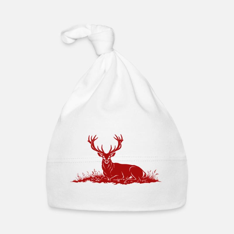 Deer Organic Baby Cap