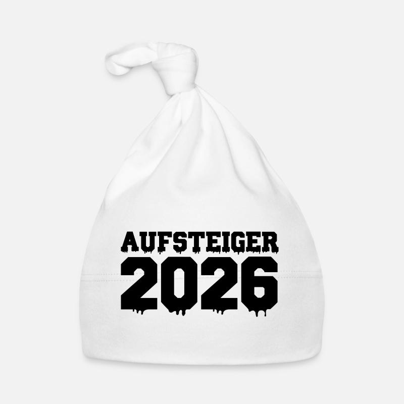 Aufsteiger 2026 Baby Bio-Mütze