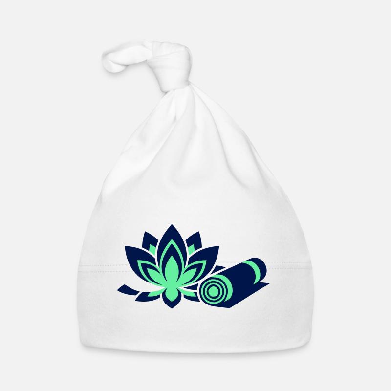 Yoga Mat Lotus Flower Compact Organic Baby Cap