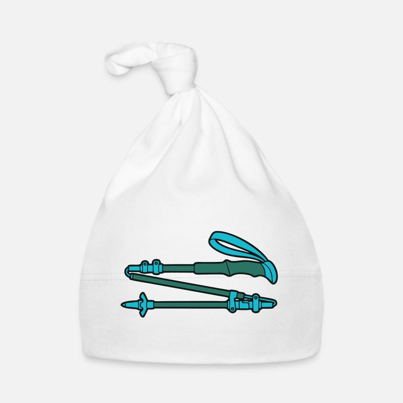 Lightweight trekking poles hiking Organic Baby Cap