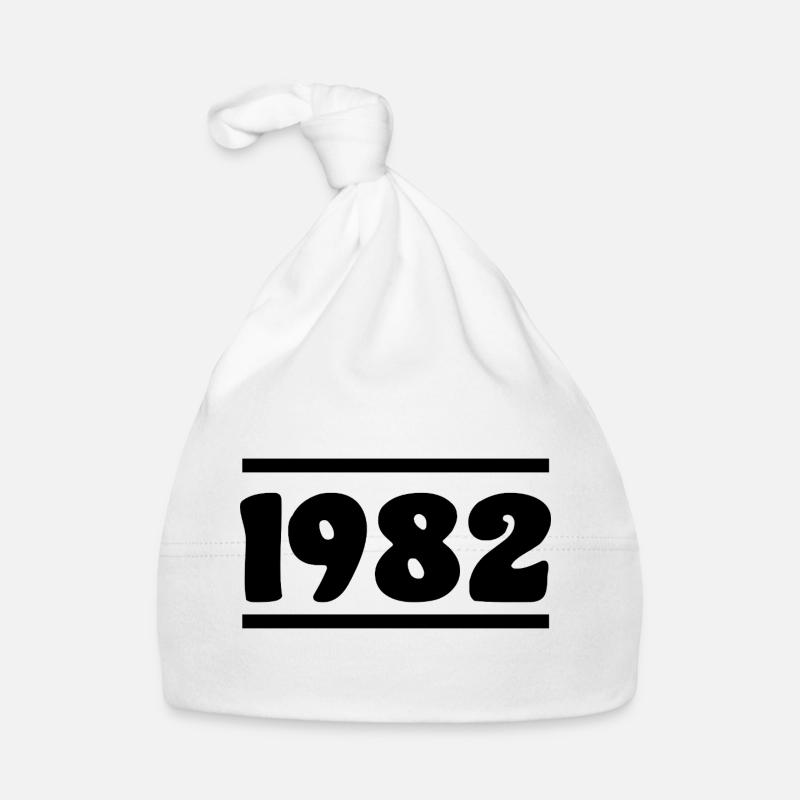 1982 birthday 1982 Organic Baby Cap