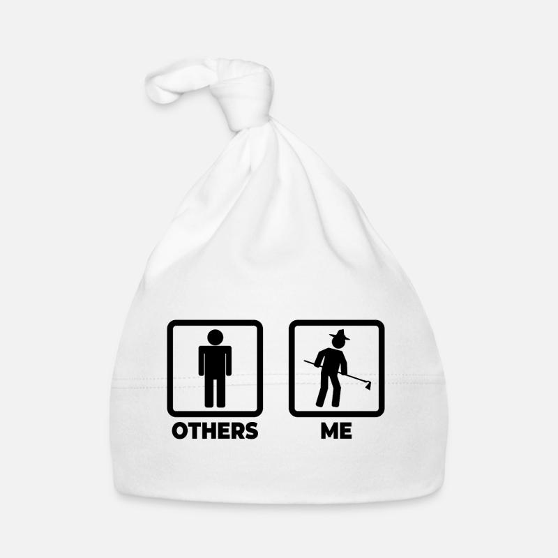 Bauer stick figures Organic Baby Cap