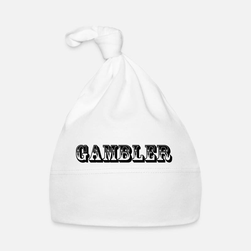 Gambler - poker Baby Bio-Mütze