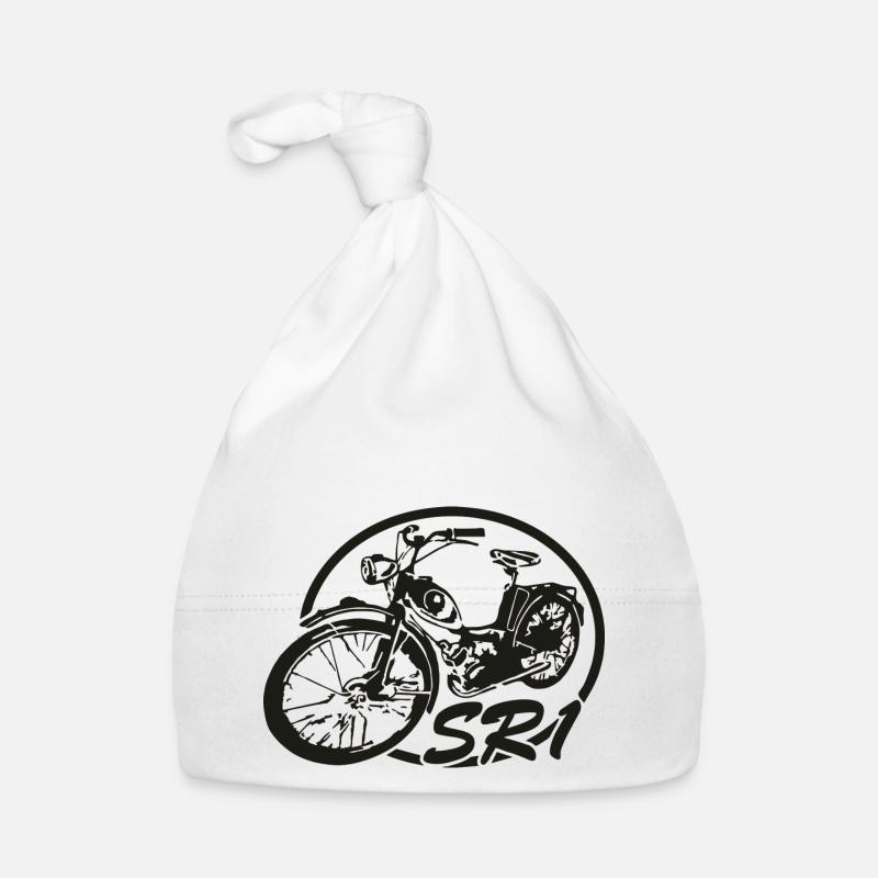 Simson SR1 schräg Baby Bio-Mütze