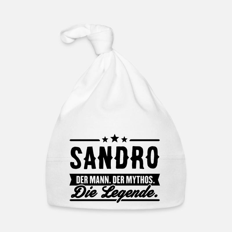 Man Myth Legend Sandro Organic Baby Cap