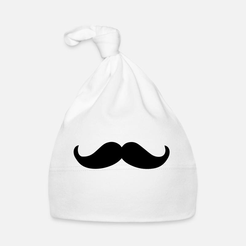 moustache Organic Baby Cap