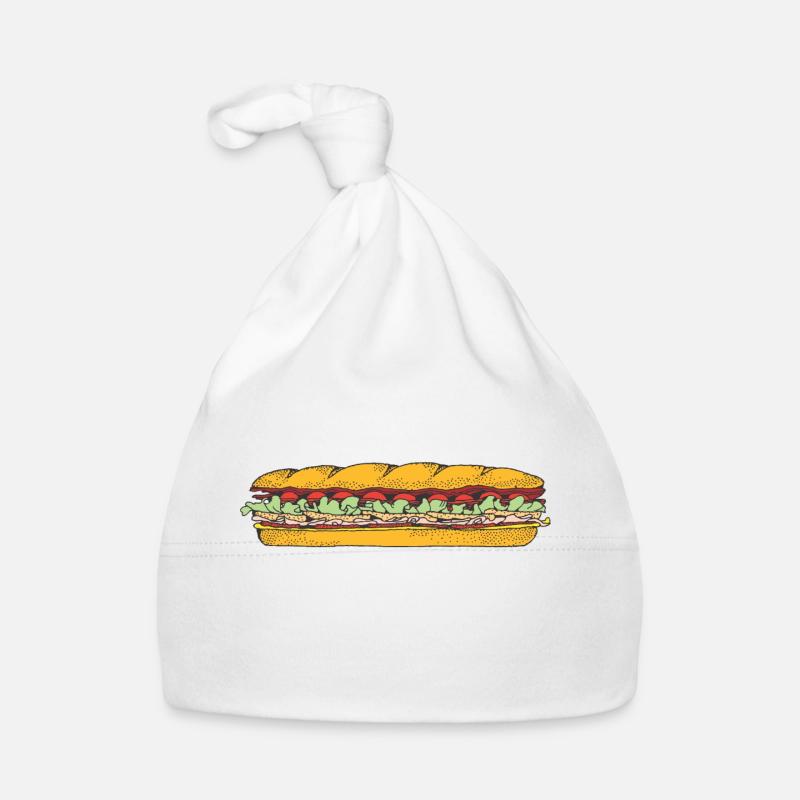 cheese cheese pizza sandwich mouse mouse food97 Organic Baby Cap