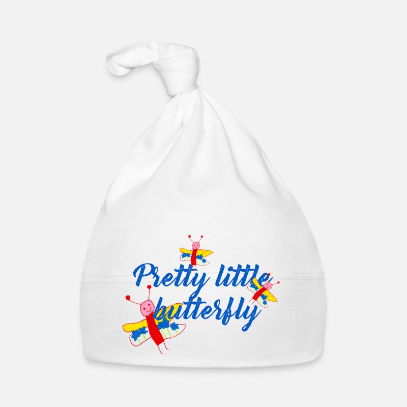 Papillon, bleu Bonnet bio Bébé