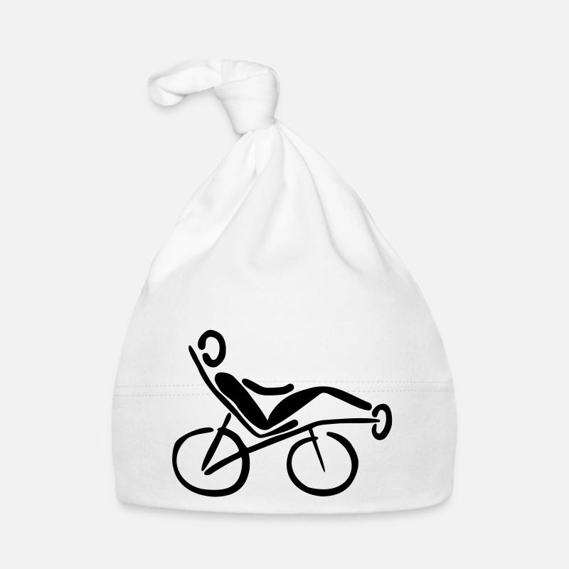 Recumbent Bike Organic Baby Cap