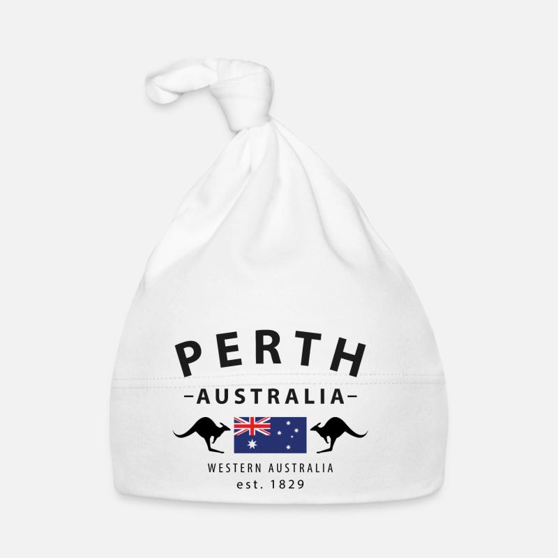 Perth - Bonnet bio Bébé - blanc