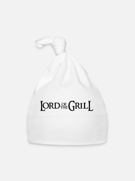 Lord of the grill - Organic Baby Cap - white - Front