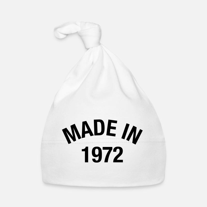 1972 Né 54e anniversaire 54 ans Bonnet bio Bébé
