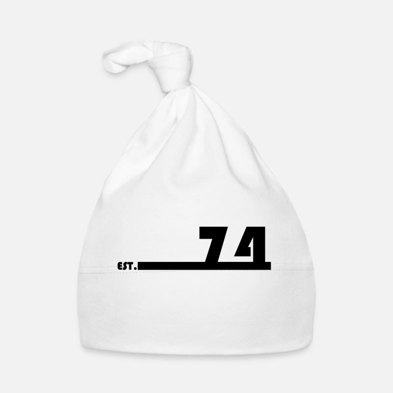 74_Black_Bauhaus93 Baby Bio-Mütze