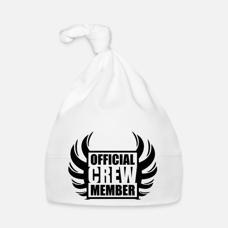 Official Crew Member Design Bonnet bio Bébé