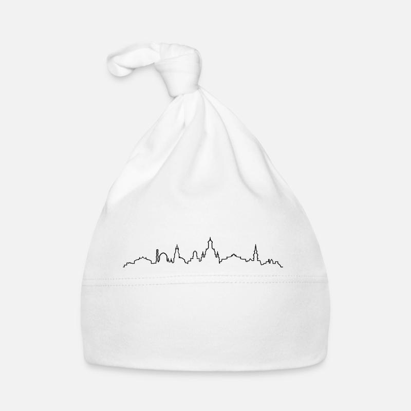 Skyline Dresden Baby Bio-Mütze