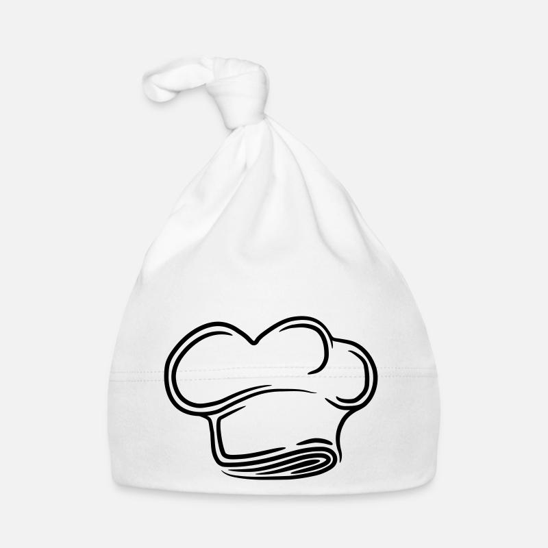 Conception de tatouage pour le chapeau du Chef exé Bonnet bio Bébé