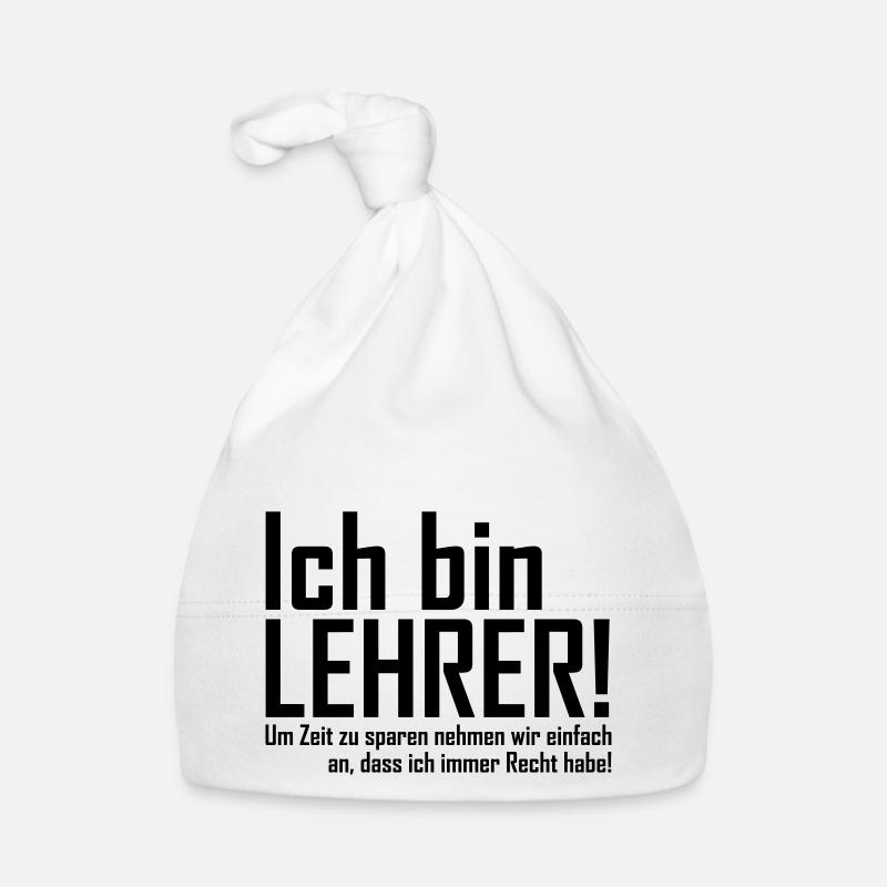 lehrer Baby Bio-Mütze