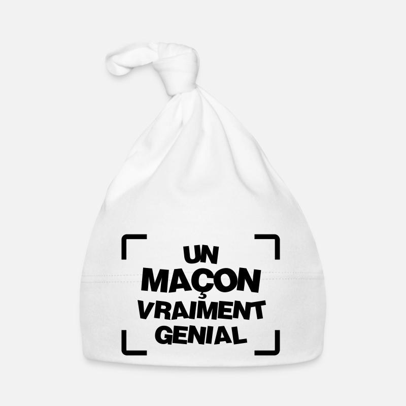 Maçon / Maçonnerie / Maconnerie / Macon Bonnet bio Bébé