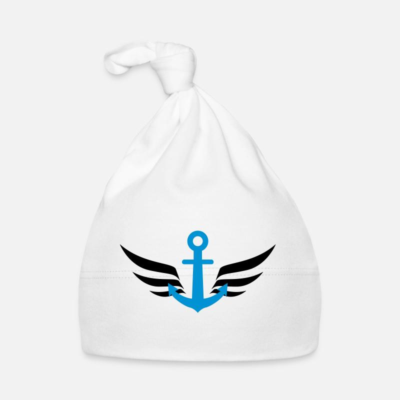 Seemann / Boot / Marine / Meer / Fischer Baby Bio-Mütze