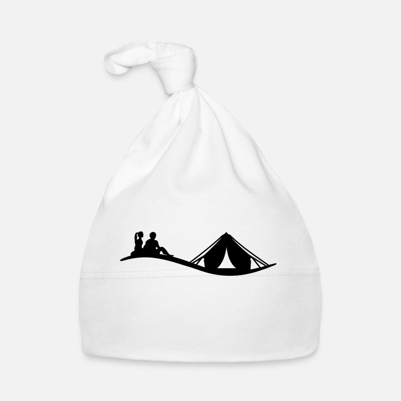 Freizeit - Camping - Baby Bio-Mütze - Weiß