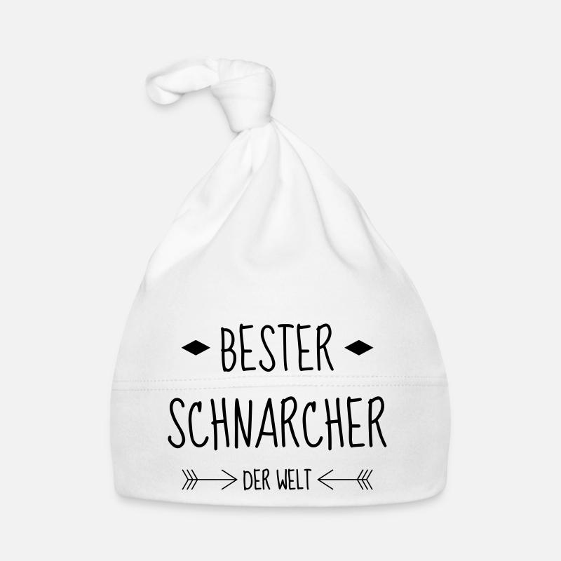 Schnarchen / Schnarcher / Schlaf / Schnarcherin Baby Bio-Mütze