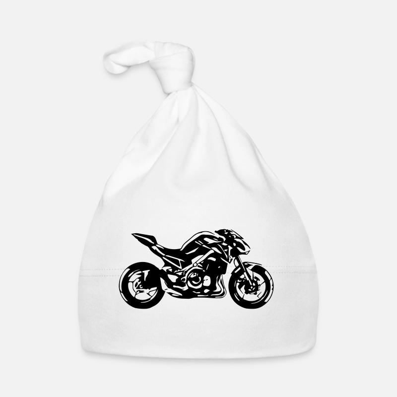 motorcycle roadster Organic Baby Cap