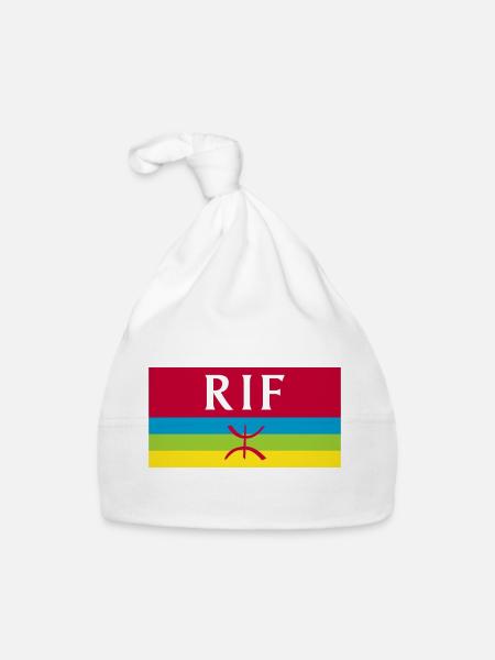 Rif - Bonnet bio Bébé - blanc - Devant