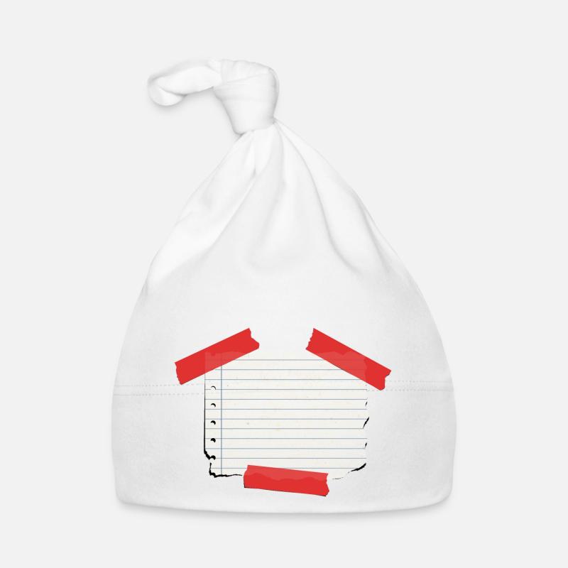 Notizzettel Baby Bio-Mütze
