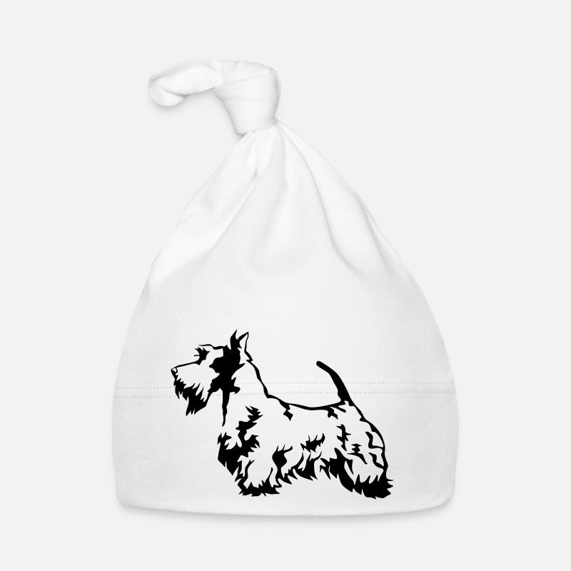 Scottish Terrier Organic Baby Cap
