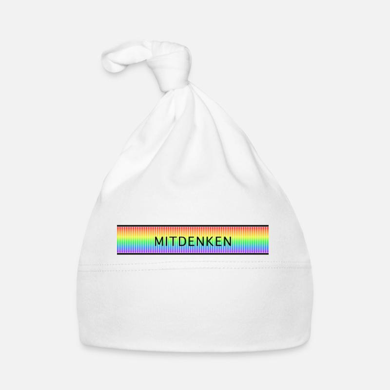 Think colorful Organic Baby Cap