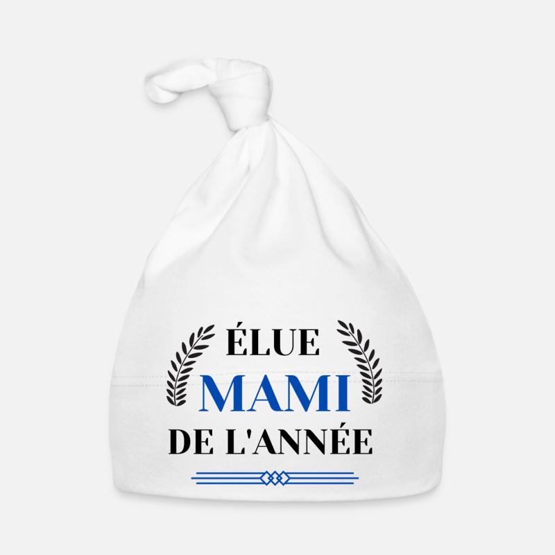 Élue mami de l'année Bonnet bio Bébé